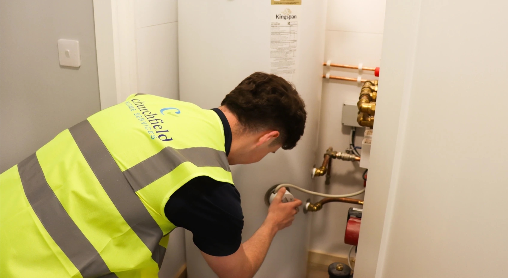 We’ll install your indoor hot water cylinder, and if required, upgrade your radiators — safely removing and recycling the old ones.
